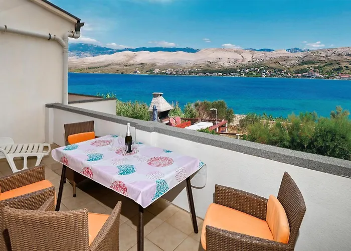 Апартаменты Front In Pag With Wifi *